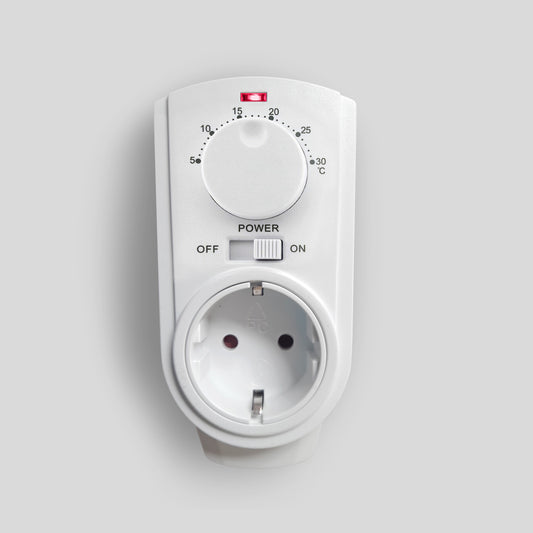 Analog Steckdosen Thermostat - TCU330 - Frontansicht